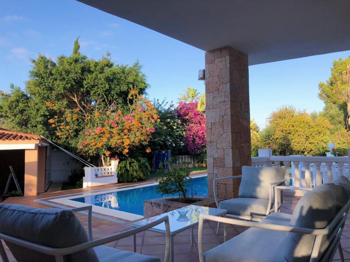 Villa Con Piscina Gigante Sant Francesc de s'Estany Exterior foto