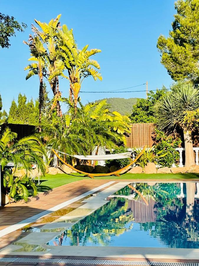 Villa Con Piscina Gigante Sant Francesc de s'Estany Exterior foto