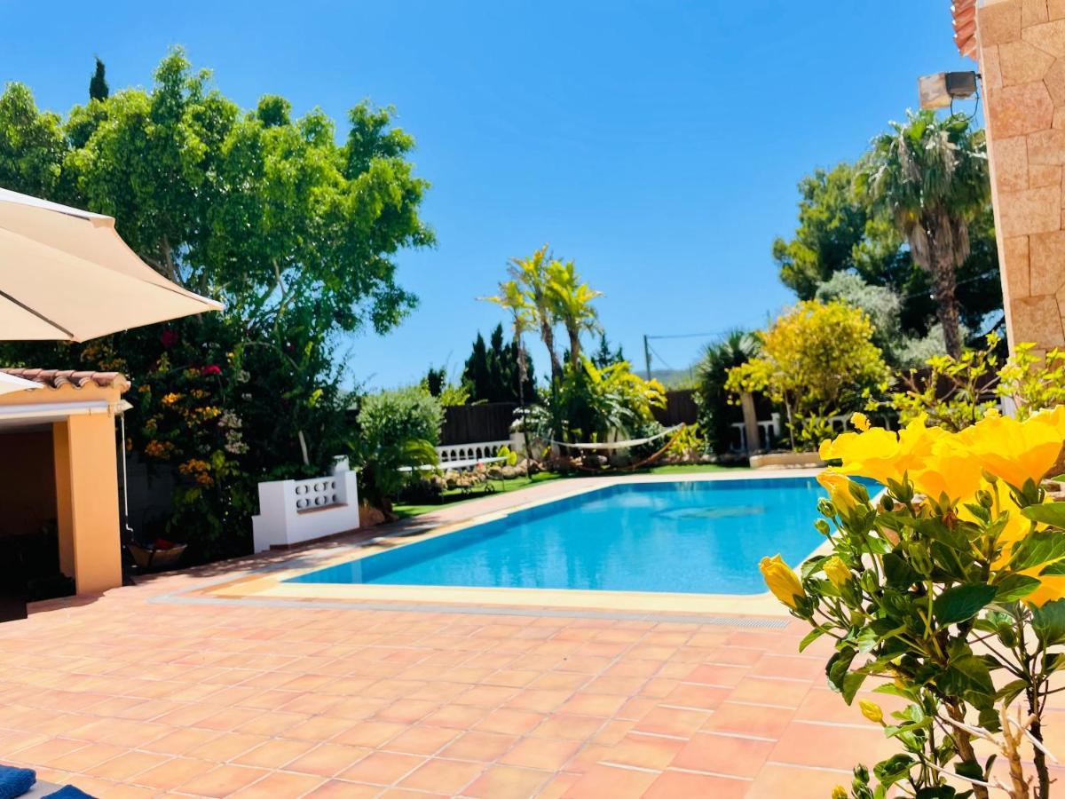 Villa Con Piscina Gigante Sant Francesc de s'Estany Exterior foto