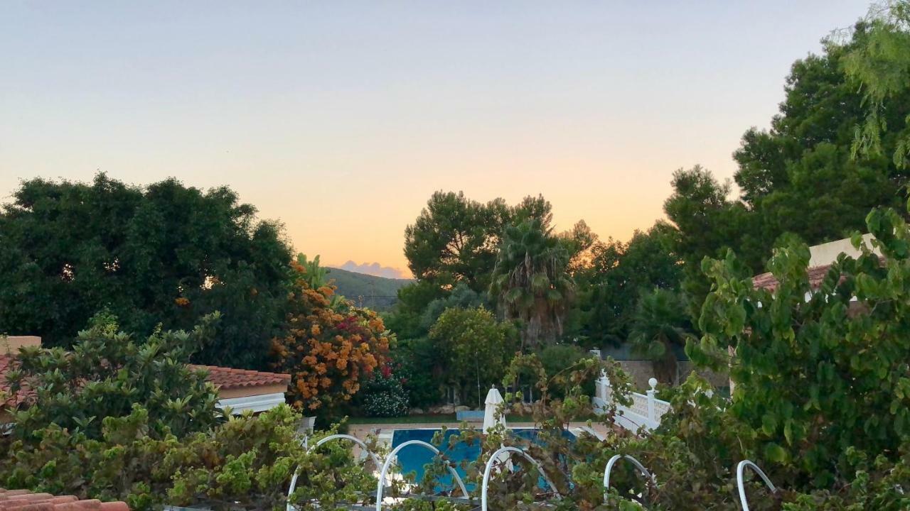 Villa Con Piscina Gigante Sant Francesc de s'Estany Exterior foto